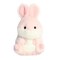 Aurora® Round Rolly Pet™ Bunny Pink™ Stuffed Animal - Adorable Companions - On-The-Go Fun - Pink 5 Inches